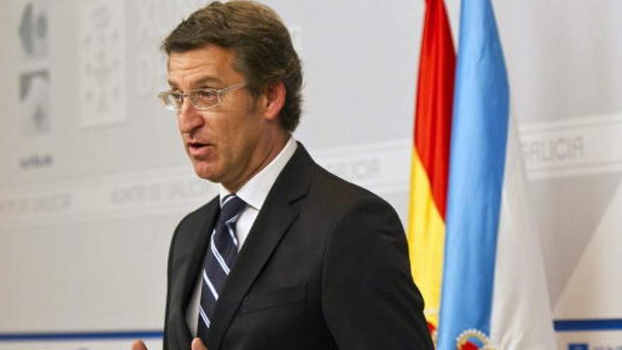 El presidente de la Xunta de Galicia, Alberto Nuñez Feijóo.