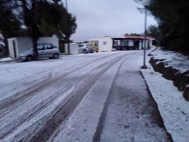 Es Portitxol nevado