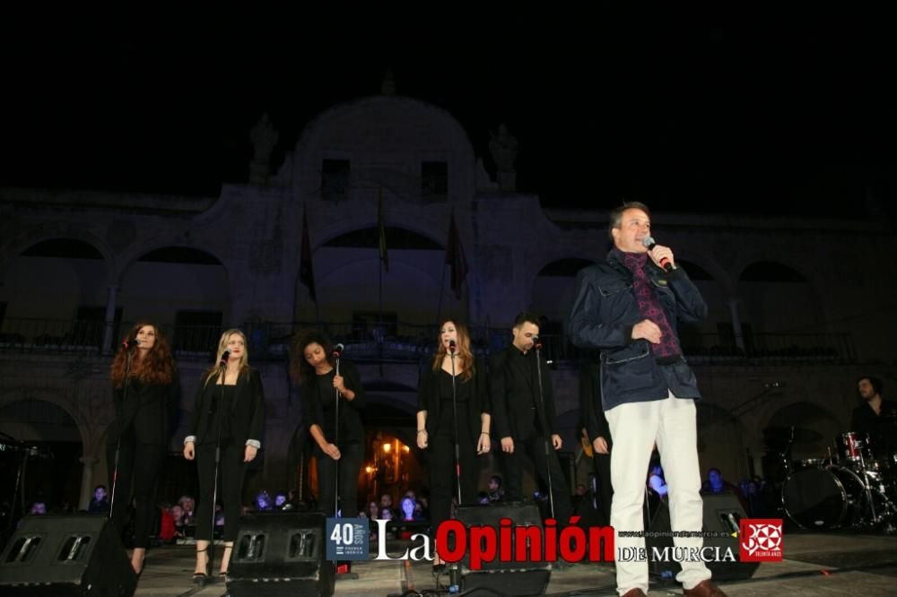 Encendido de luces de Navidad en Lorca