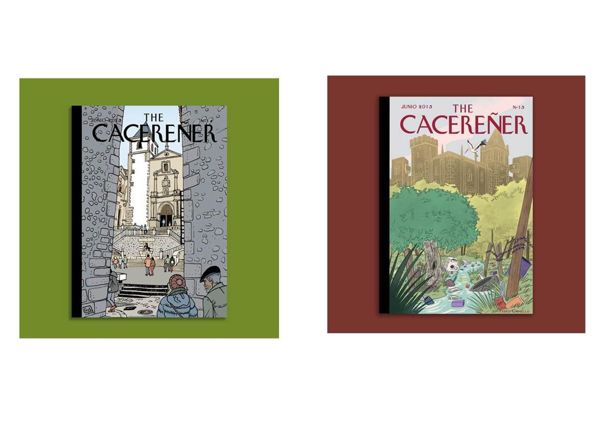 Portadas 14 y 15 The Cacereñer.