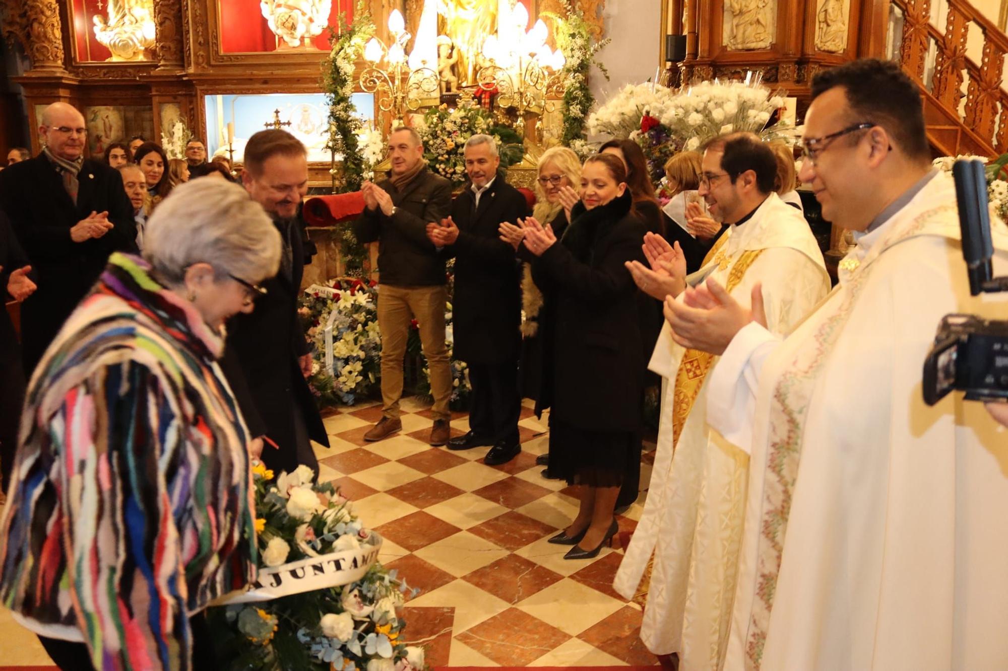 Visita de la "Peregrina" a Silla