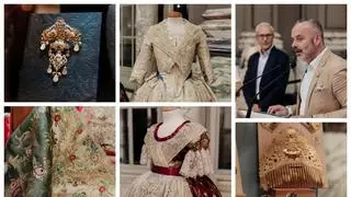 El Saló de Cristall de l’ajuntament de València obri les portes a les joies de la indumentària de les Falles