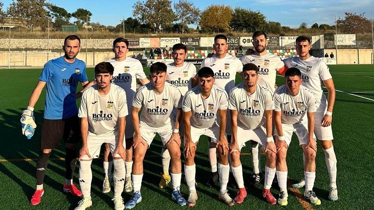 Último equipo titular de la UE Benifairó en el campeonato liguero