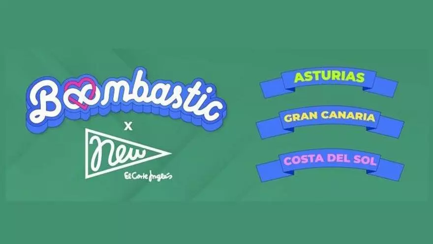 New El Corte Inglés se convierte en el nuevo patrocinador oficial del Festival Boombastic