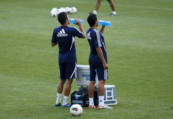 Entrenamiento del Real Zaragoza