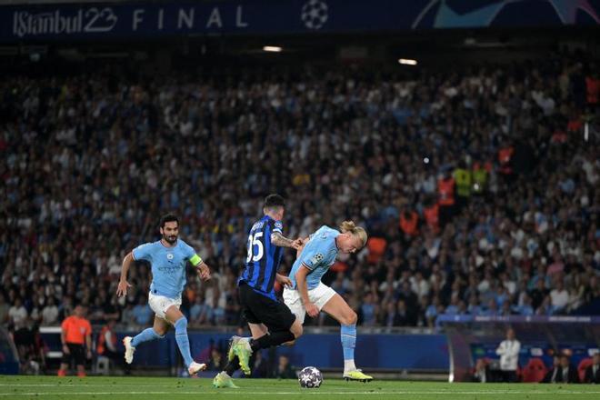 Las mejores imágenes de la final de la Champions entre City e Inter