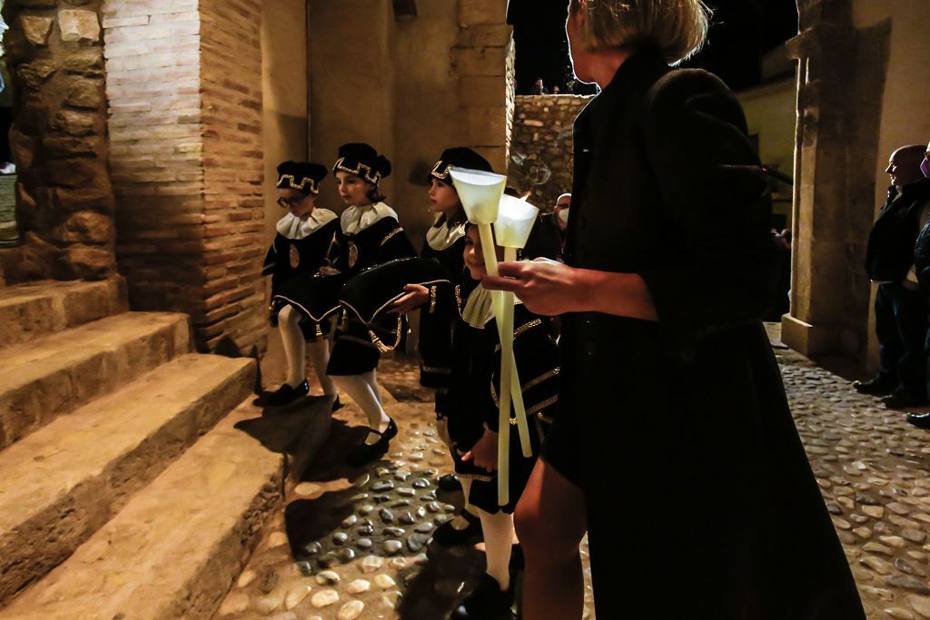 Semana Santa de Lorca 2022: Virgen de la Soledad del Paso Negro, iglesia y procesión