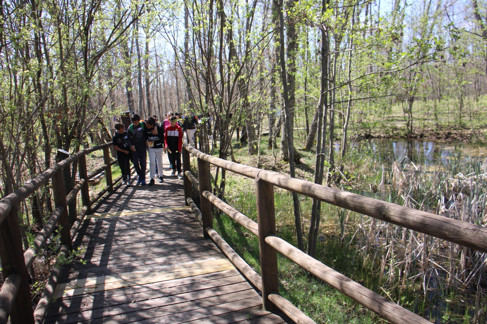 GALERÍA | Escolares de Sanabria descubren el proyecto “Lake trek"