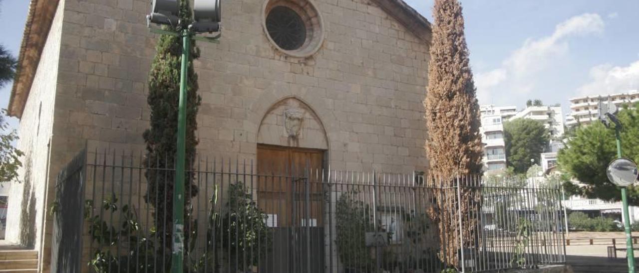 Parroquia de San Nicolás en Portopí, zona en la que se asentaron los mercaderes genoveses.