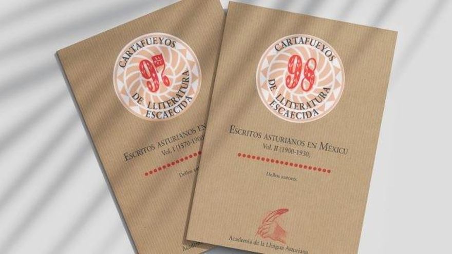 La coleición "Cartafueyos de lliteratura escaecida" asoleya los númberos 97 y 98