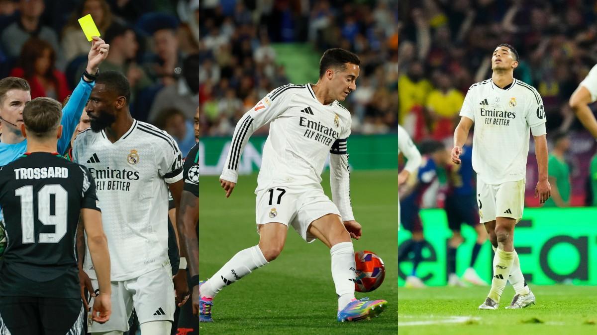 Las sanciones del Real Madrid