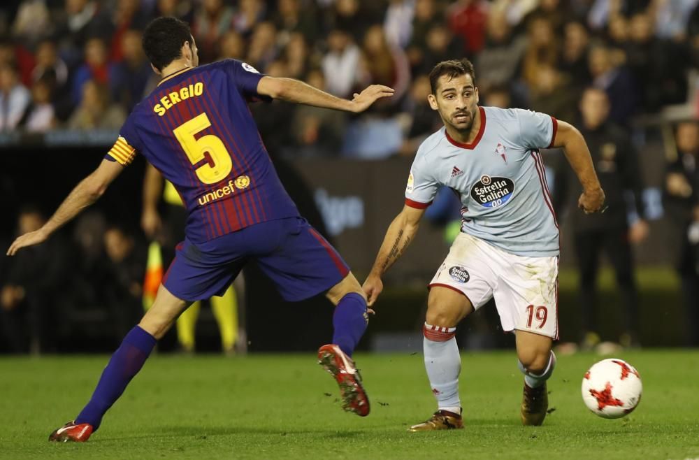 Las mejores imágenes del partido disputado hoy en Balaídos entre el Celta y el Barça