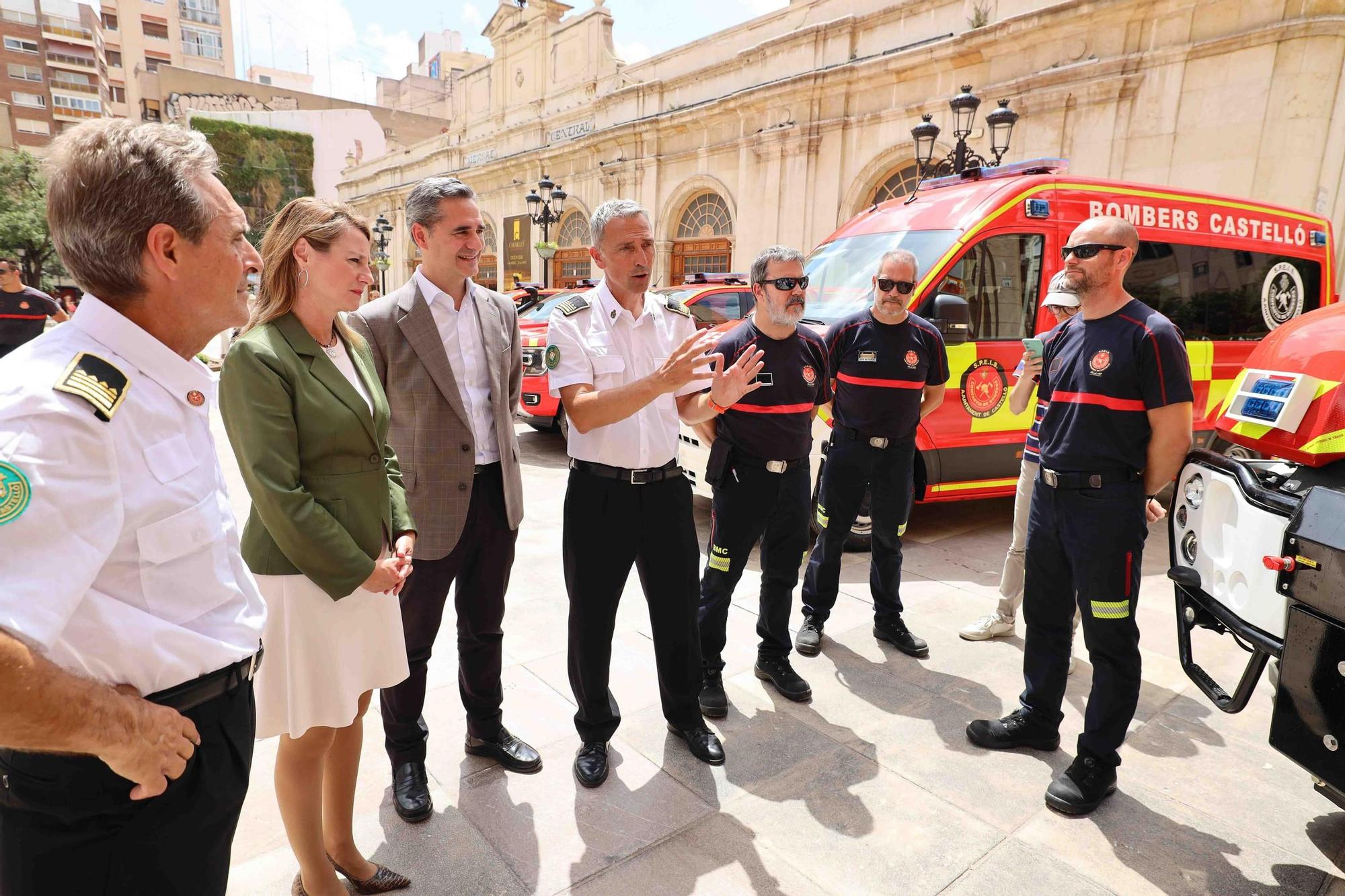 Galería de imágenes: Nuevos veículos para el Cuerpo Municipal de Bomberos de Castelló