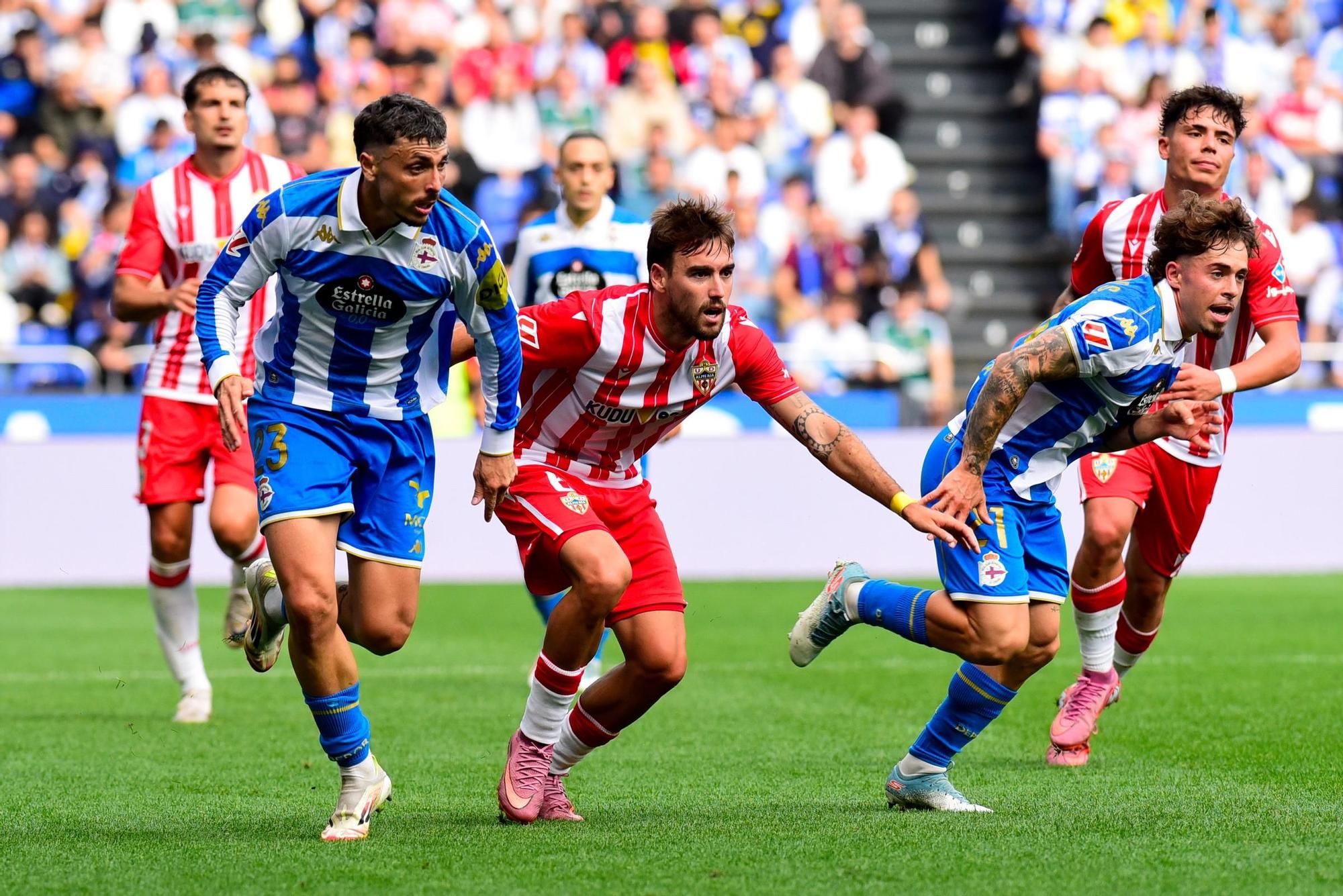 El Deportivo - Almería, en imágenes