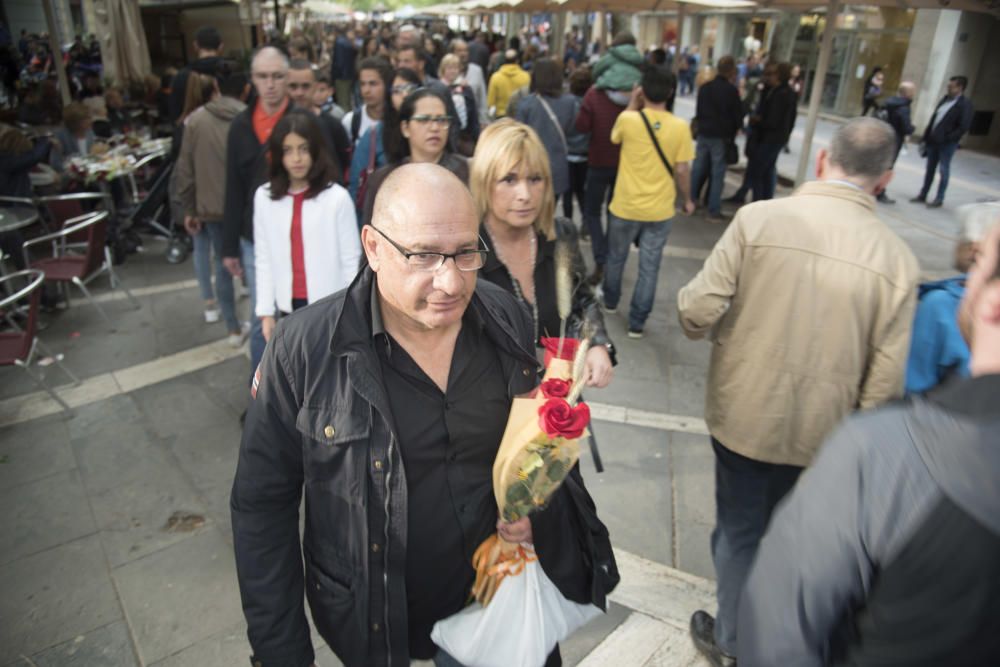 Diada de Sant Jordi a Manresa