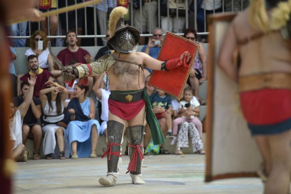 Carthagineses y Romanos: monera gladiatori