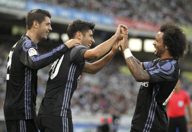 Las imágenes del Real Sociedad, 0 - Real Madrid, 3