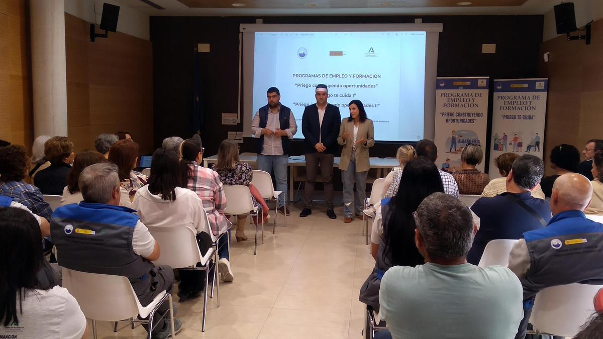 Clausura de programas de empleo en Priego de Córdoba.