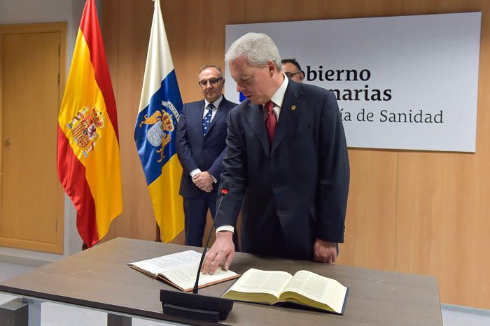 Toma de posesión en Sanidad