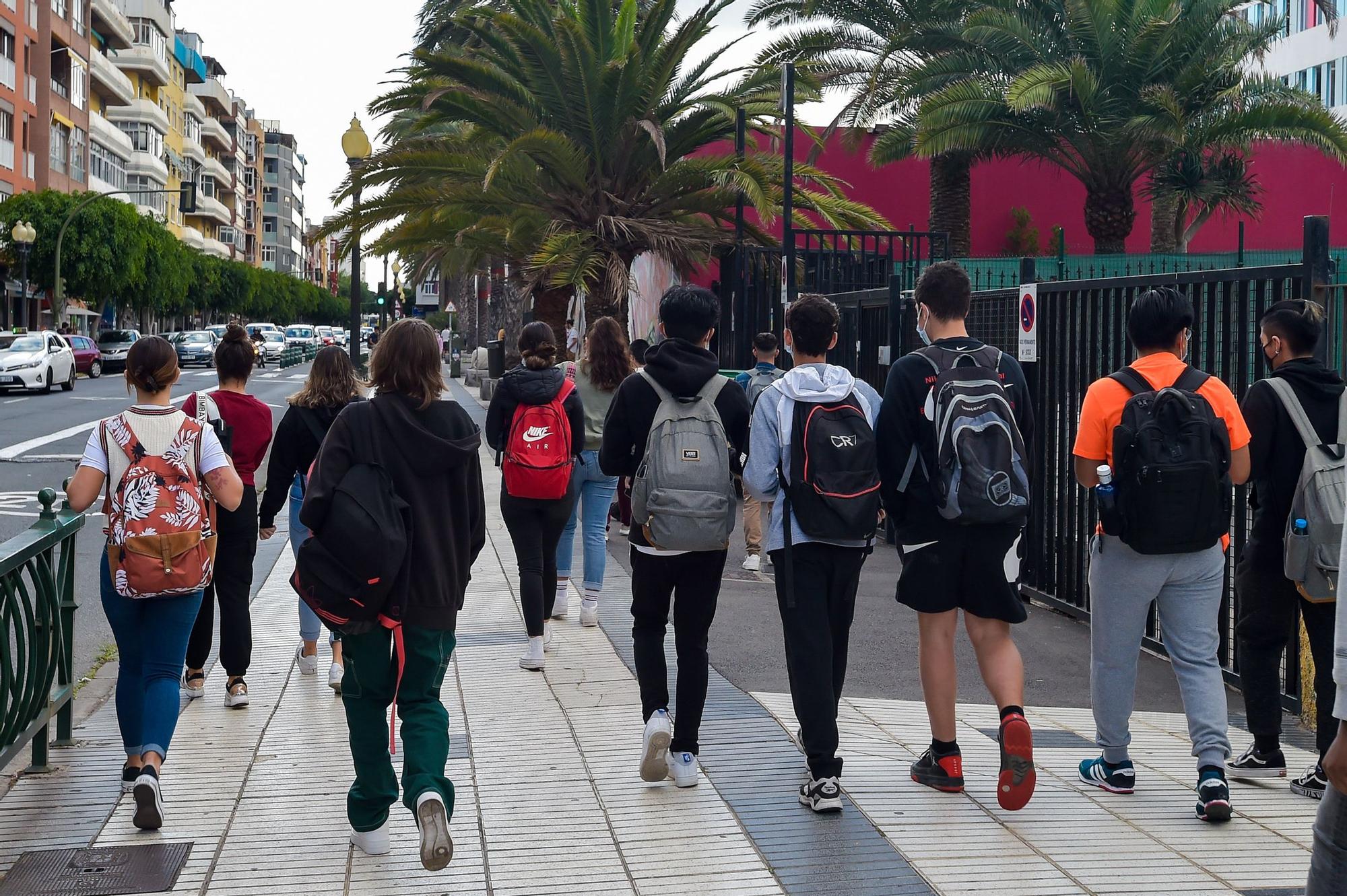 Entradas a colegios de Las Palmas de Gran Canaria