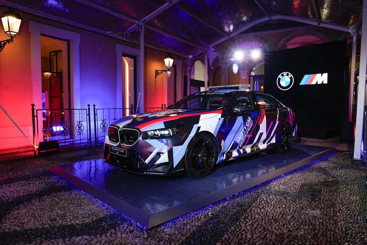 Presentado el nuevo BMW M5, safety car de MotoGP