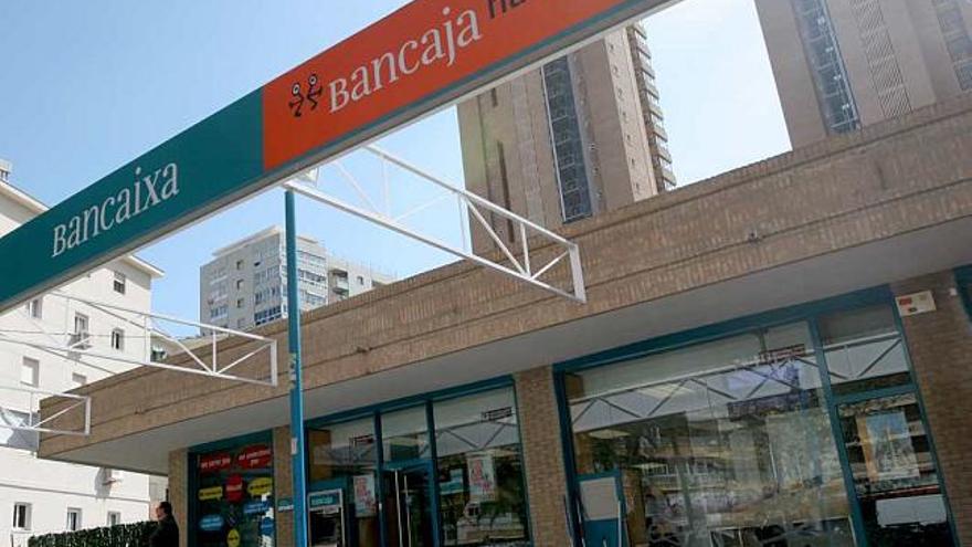 Una delegación de Bancaja Hábitat, la filial inmobiliaria de Bancaja, en la ciudad de Benidorm