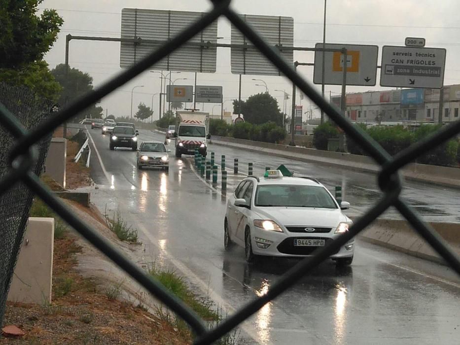 Tormenta en Ibiza