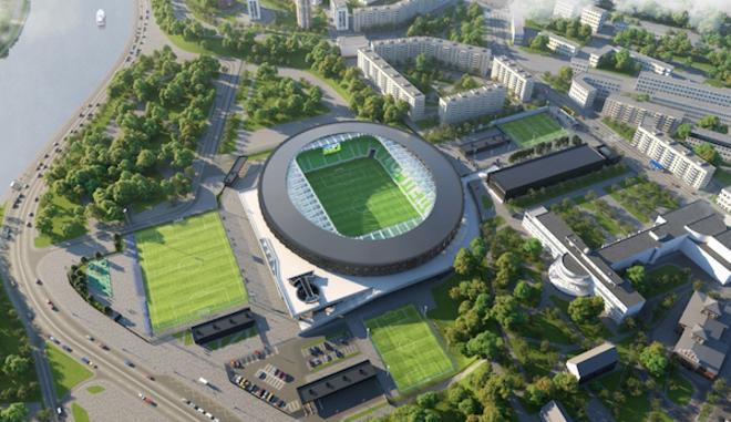 El nuevo Estadio Eduard Streltsov será la nueva casa del FC Torpedo Moscú. La remodelación del estadio aumentará el aforo de los 13.450 actuales a 15.076