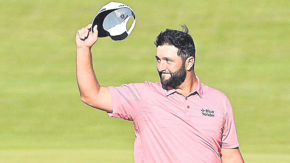 El golfista Jon Rahm