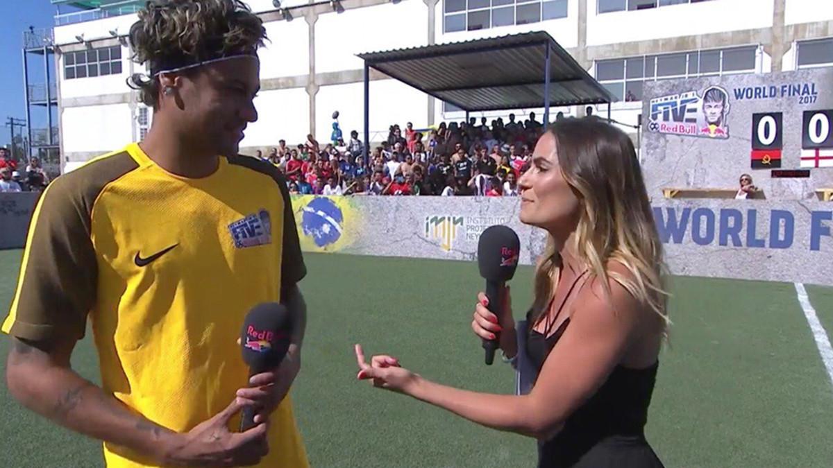 Neymar habló de Paulinho en Brasil