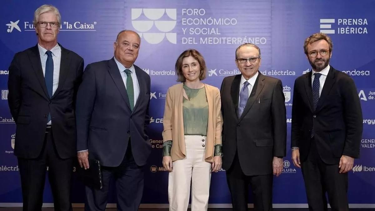 Presentació del Fòrum del Mediterrani, a Madrid.