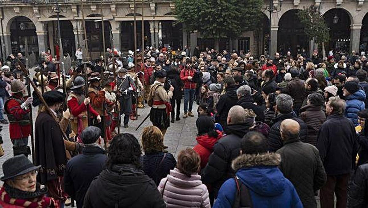 El Tercio de Zamora triunfa en Holanda con la imagen de la Concepción en alto