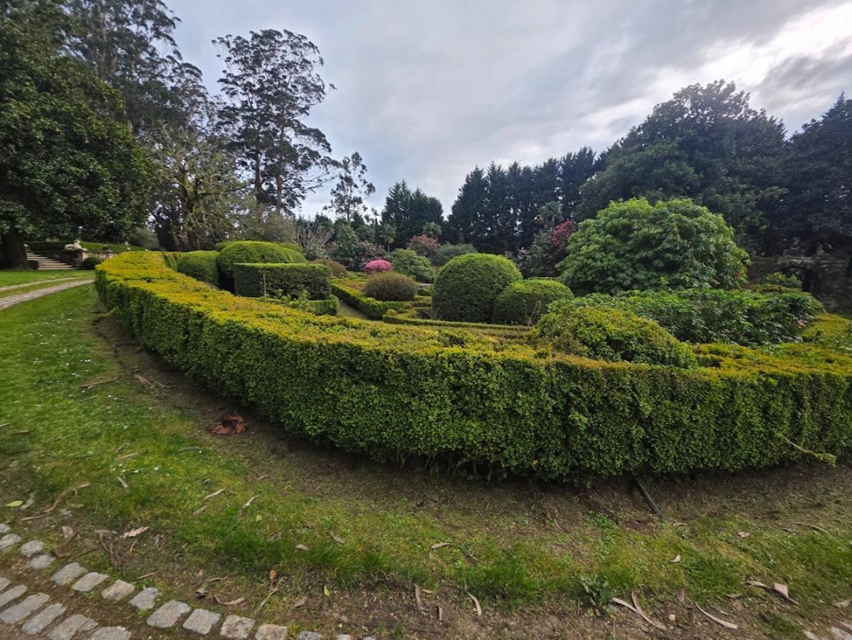 El jardín francés.