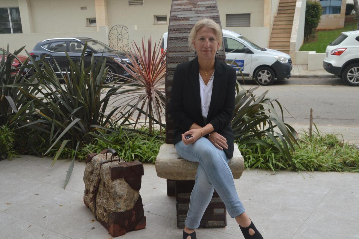 La presidenta de la asociación hotelera de Cala Millor, Inés Batle: «El cambio climático nos está dando sustos»