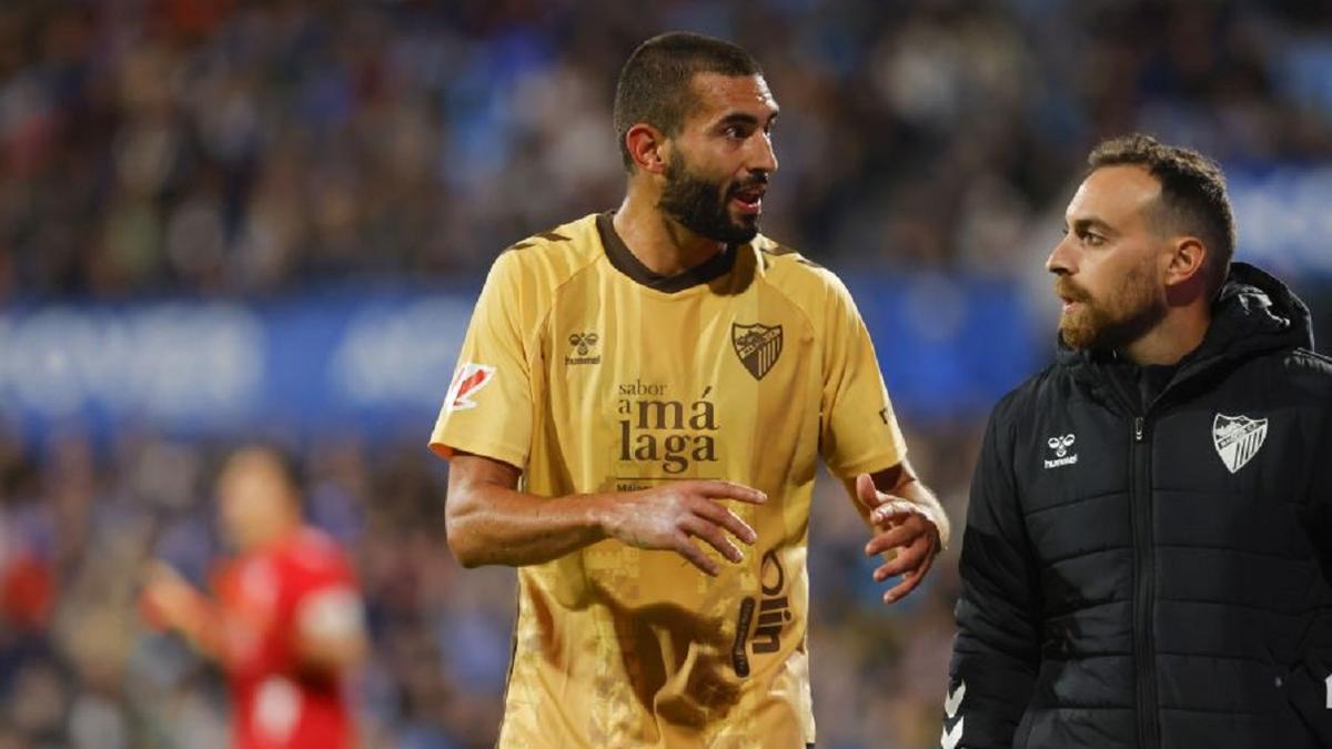 Einar Galilea se ausentó del entrenamiento de este martes por unas molestias en los isquiotibiales.