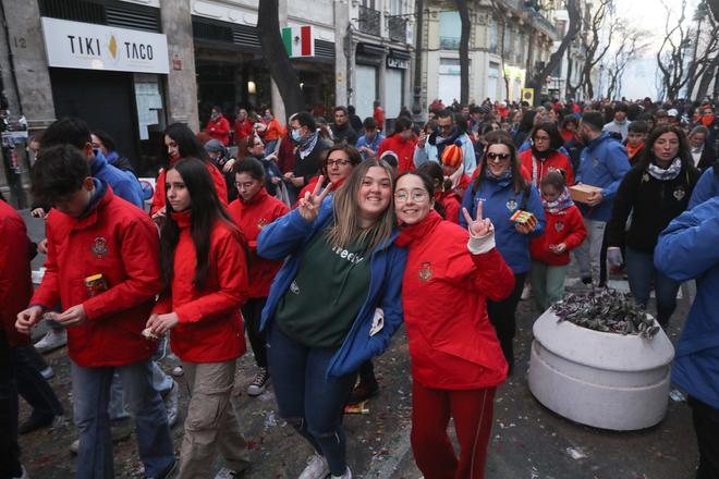 Las imágenes de la Macrodespertà de hoy anuncian la inminente llegada de las Fallas 2024