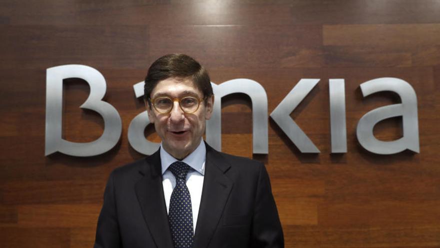 Goirigolzarri asegura que la fusión de Bankia con BBVA o Sabadell es una &quot;leyenda urbana&quot;