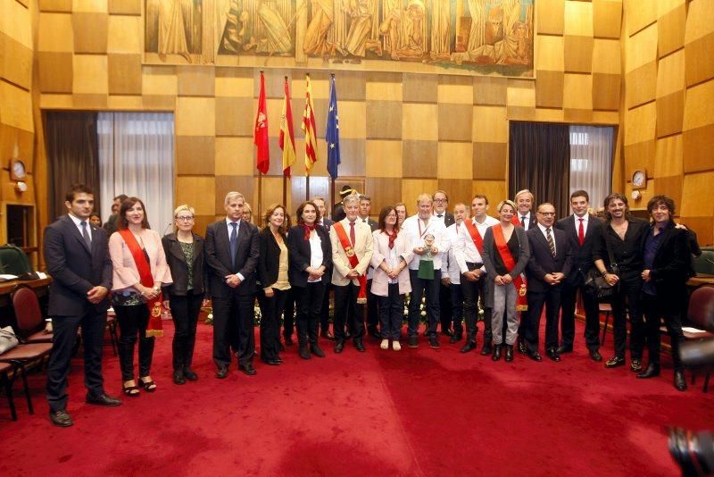 Entrega de las medallas del Ayuntamiento