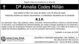 Dª Amalia Codes Millán