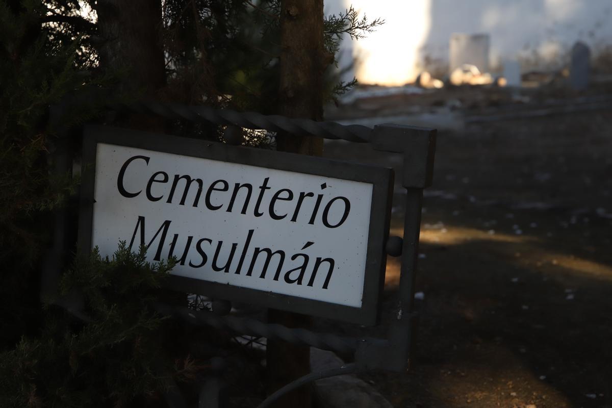 Cementario musulmán dentro del camposanto de la Salud.