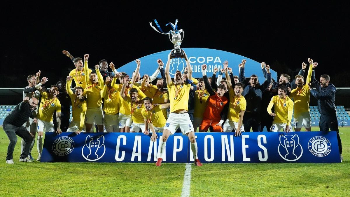 El Badalona Futur, campeón de la Copa Federación 2023