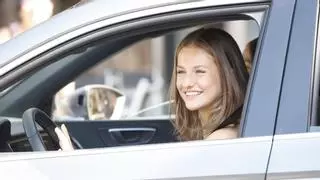 ¿Cuánto cuesta el coche en el que iba conduciendo la princesa Leonor?