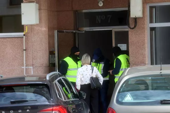 Operación antidroga en Vilagarcía