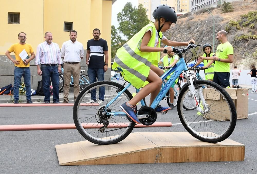 Actividad escolar en la Semana Europea de la Movilidad