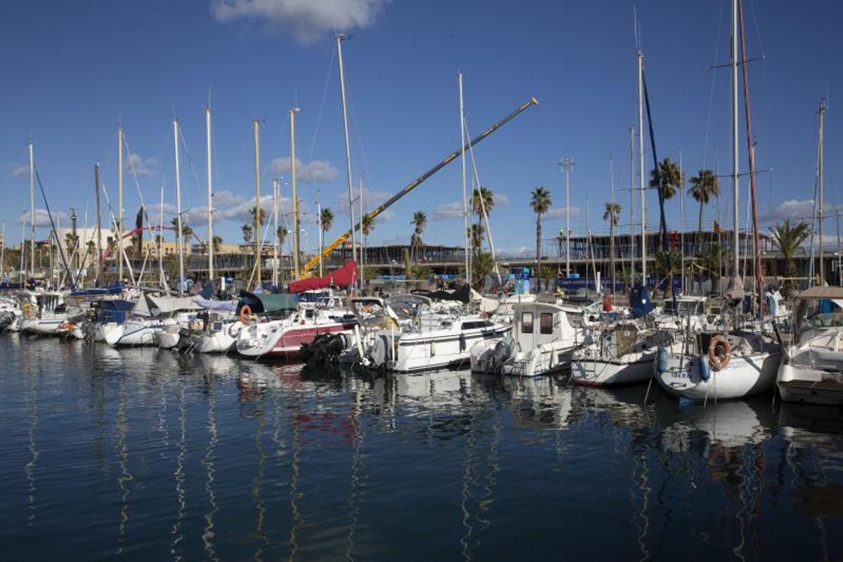 Obras en el Port Olímpic, el futuro balcón gastronómico