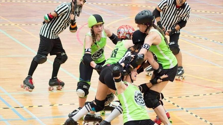 Las fieras del ‘roller derby’