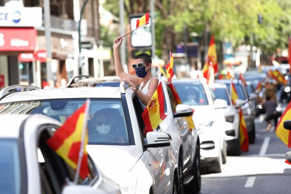 Manifestación contra el Gobierno de Sánchez