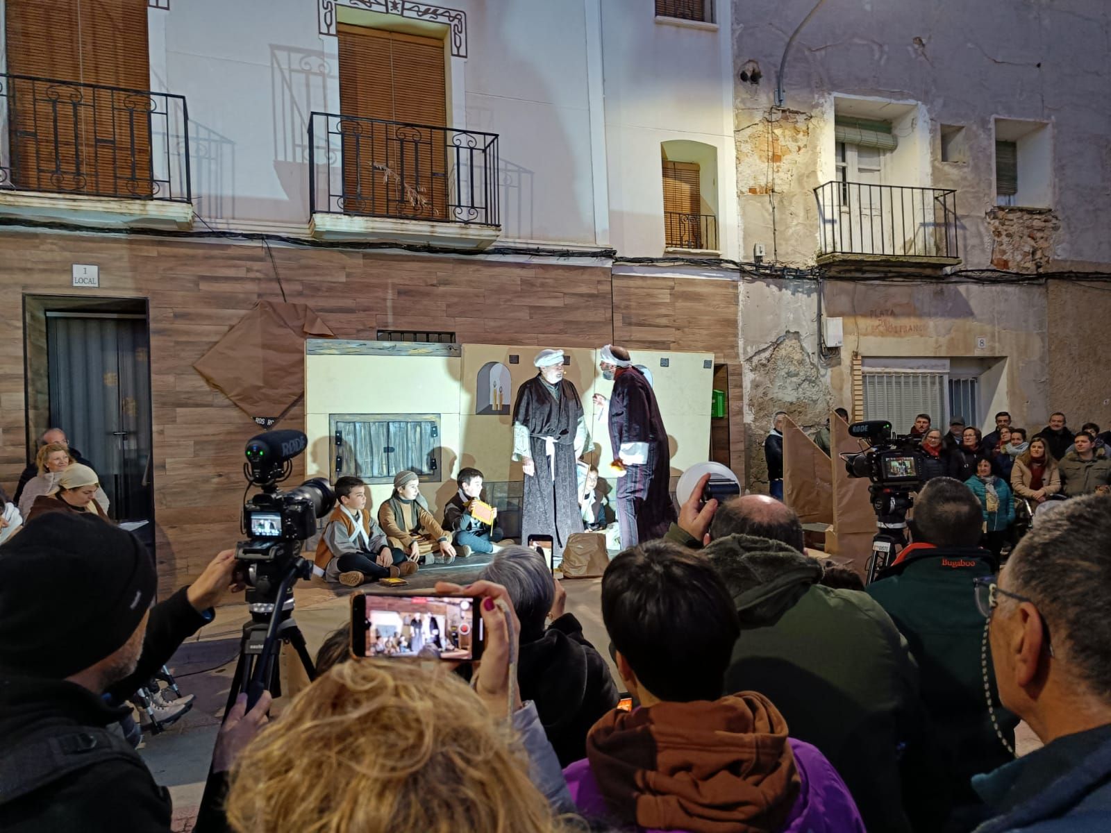 Miedes celebra su V Belén Viviente con gran éxito