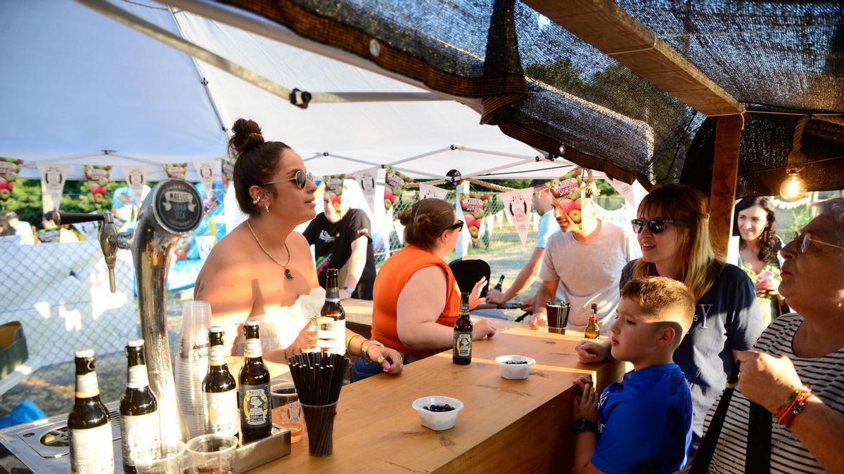 Imagen de una edición anterior del Berry &amp; Cider Fest en Ancorados, A Estrada.