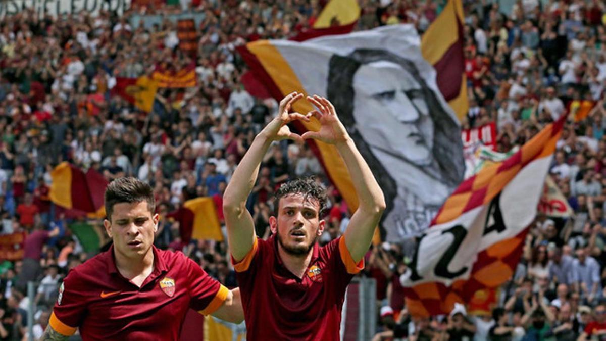 La Roma celebra la victoria y la segunda plaza